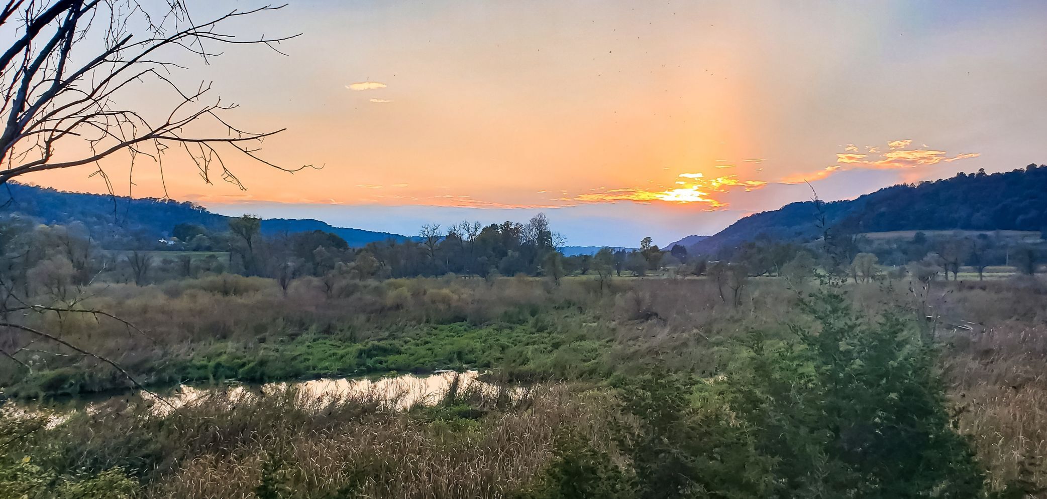 A colorful end